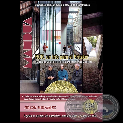 MANDU'A Revista de la Construcción - Nº 408 - Abril 2017